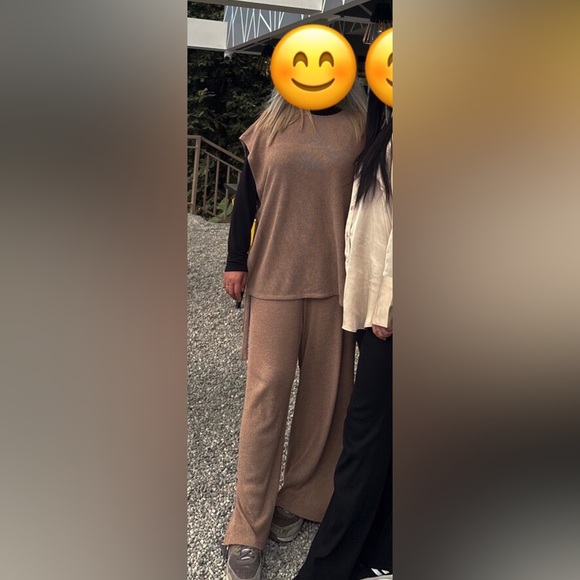 H&M Pants - H&M knitted top and pants